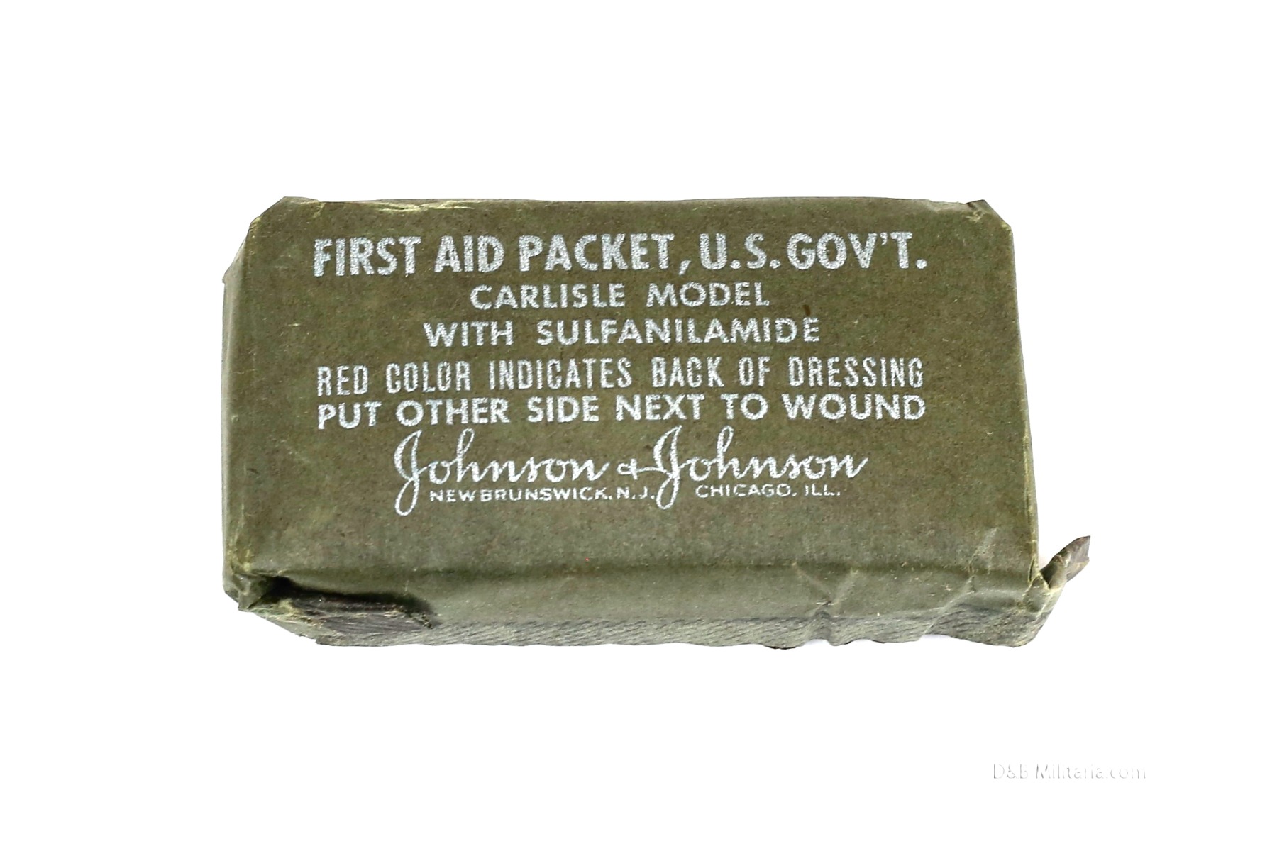 WW2 US First Aid packet (26) (BG/C)