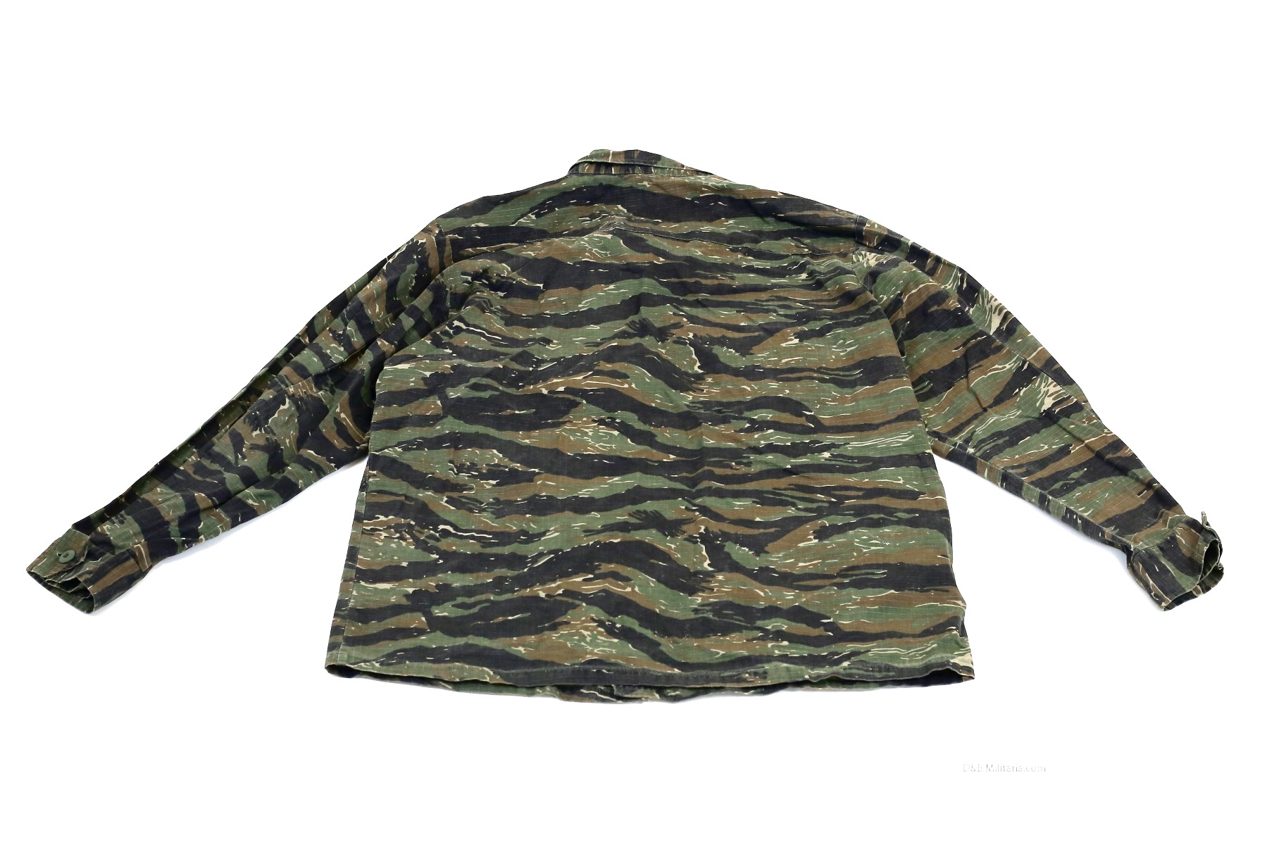 US Army Vietnam Tiger Stripe camo Rip-Stop Shirt (5) (Z/45)