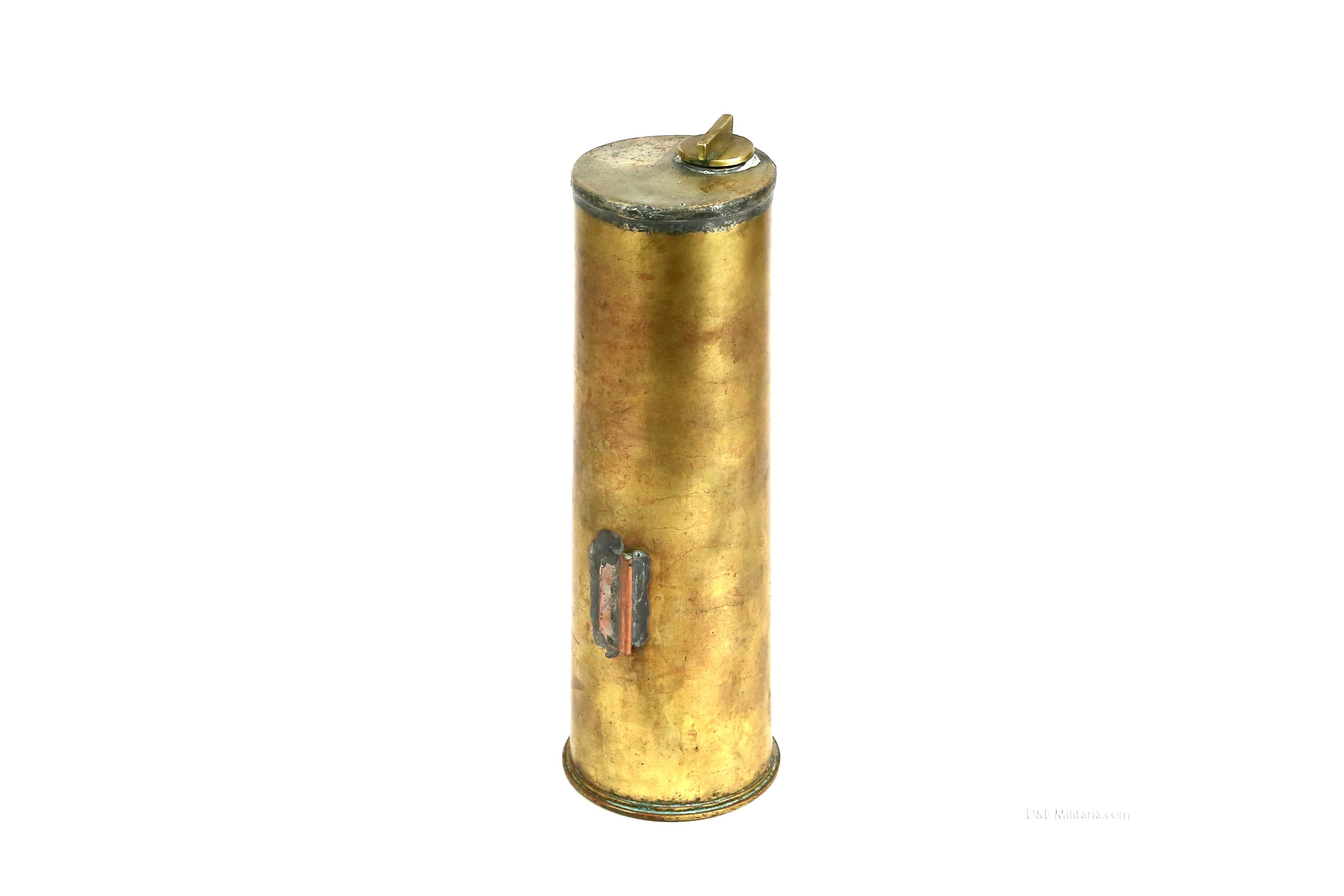 WW1 18pr trench art shell