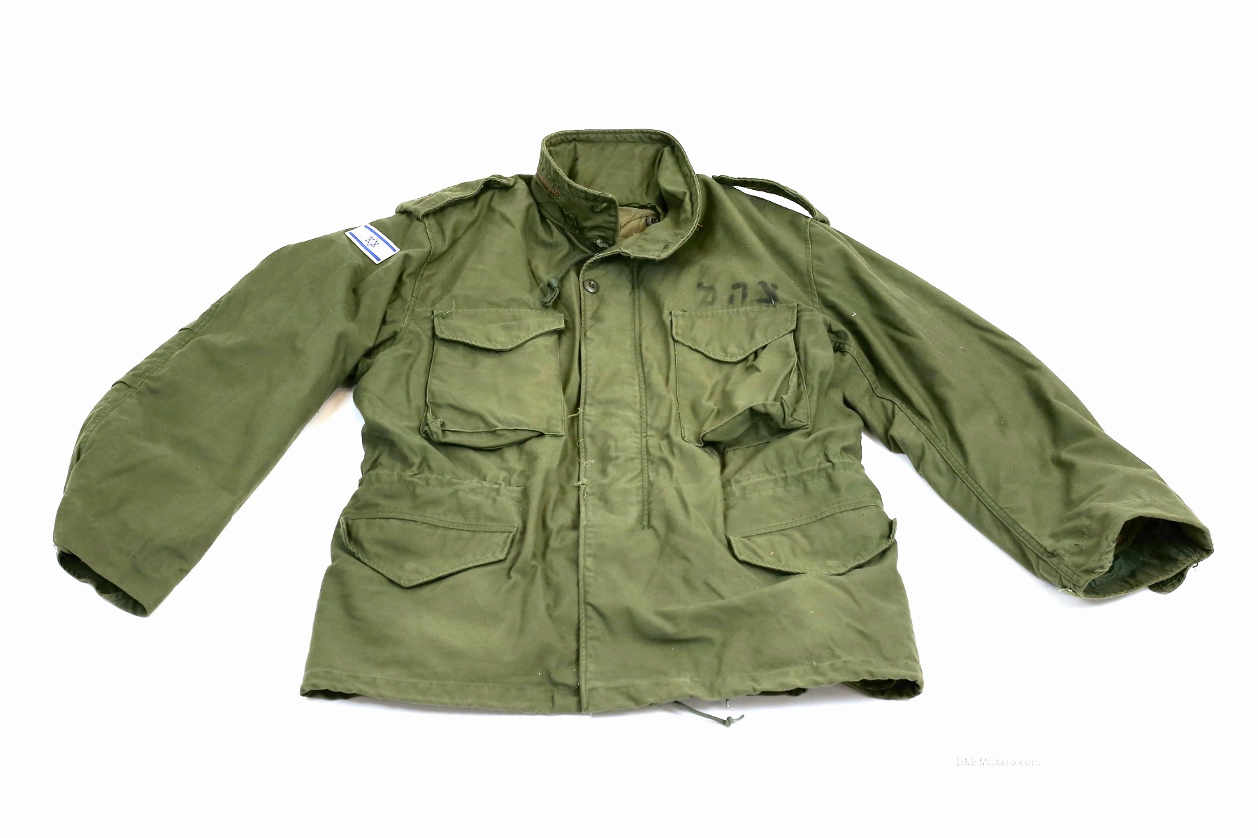 Israeli IDF Cold Weather Field Coat and Liner (126) (UF)