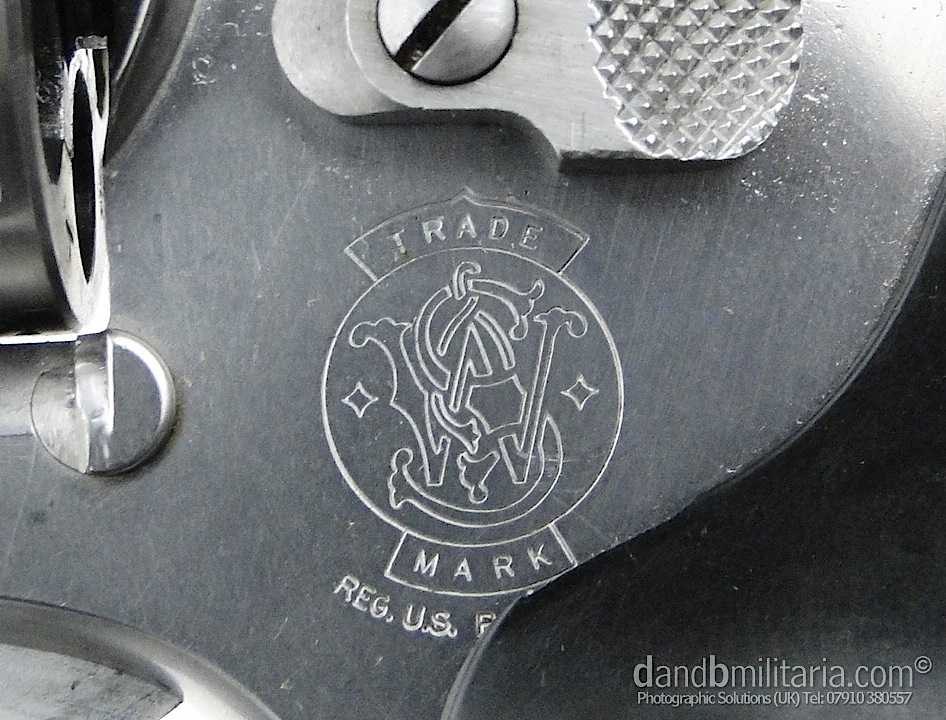 Deactivated Smith and Wesson Model 686 Snub Revolver