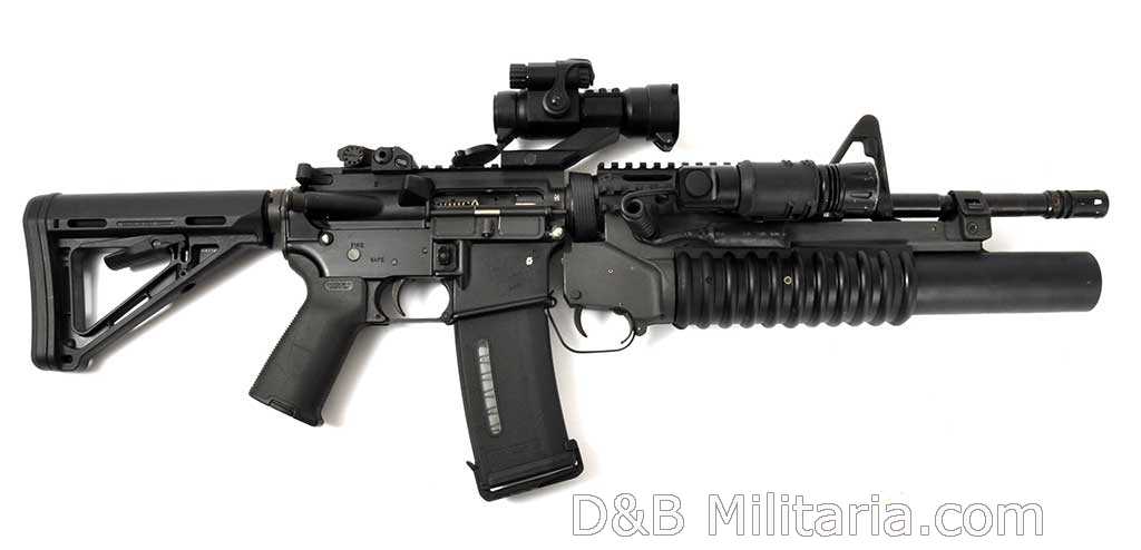 m4 with grenade launcher